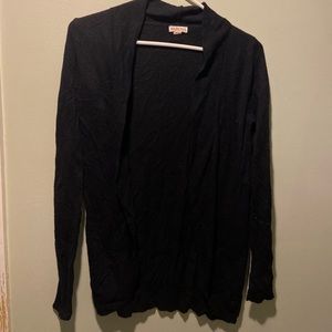 Black cardigan